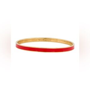 Kate Spade Red and Gold Bangle Bracelet
